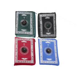 Travel Prayer Mat with Compass