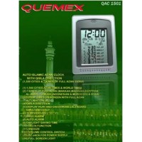 Quemex Azan Clock - QAC-1501with 1500 Cities Full Automatic